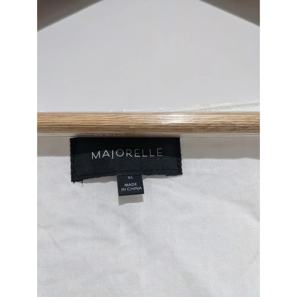 Majorelle White Eyelet Cottagecore Blouse Size XS - Picture 6 of 10